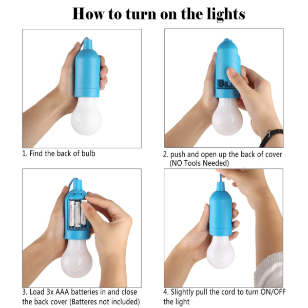 LAMPADA CLICK-CLACK A CORDA - immagine 2