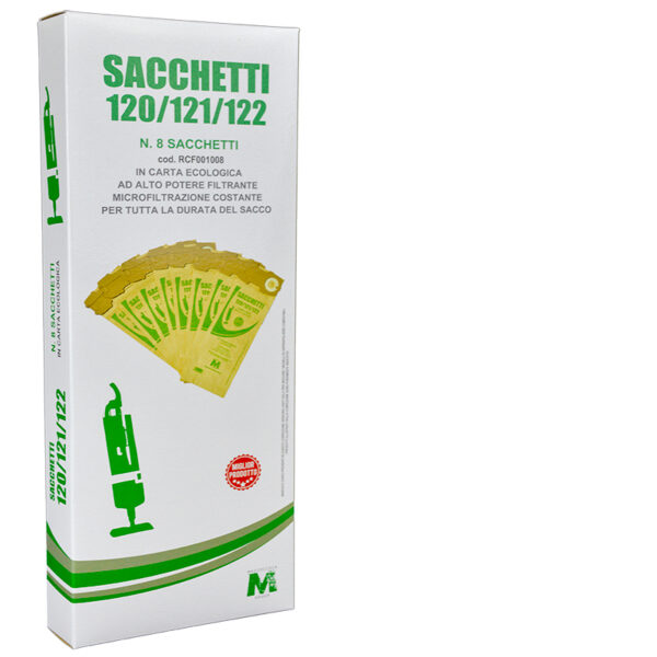 SACCHETTI CON SCATOLA VK120/1/2 8PZ