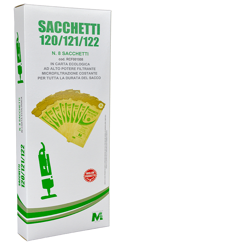 Featured image for “SACCHETTI CON SCATOLA VK120/1/2 8PZ”