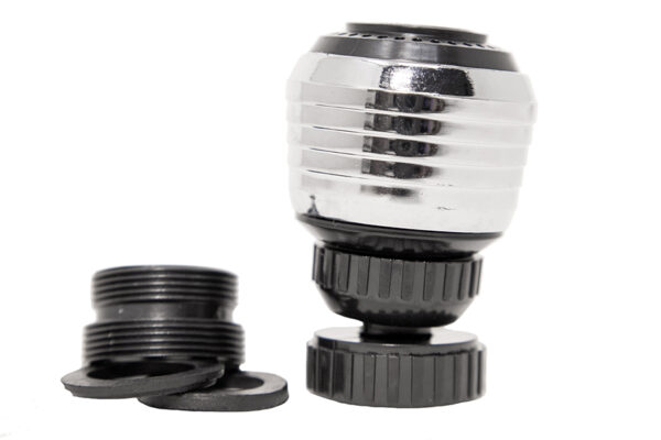 FILTRO RUBINETTO PLASTICA-INOX NERO QL138