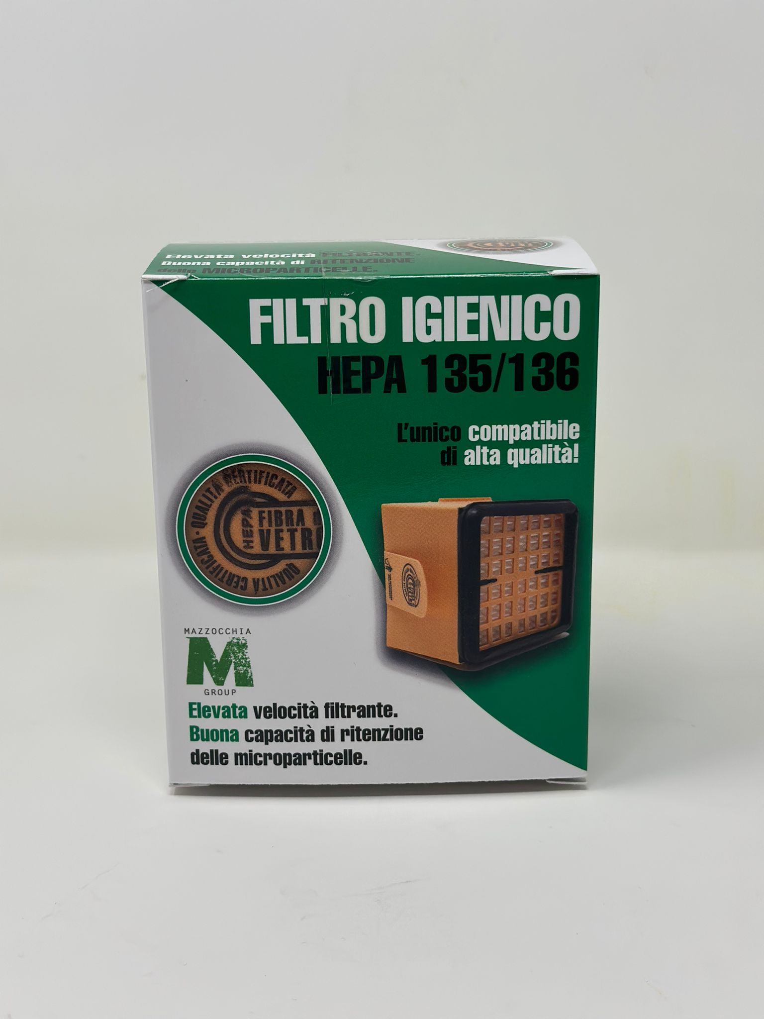 Featured image for “FILTRO HEPA LUX 135/136 - FIBRA DI VETRO”