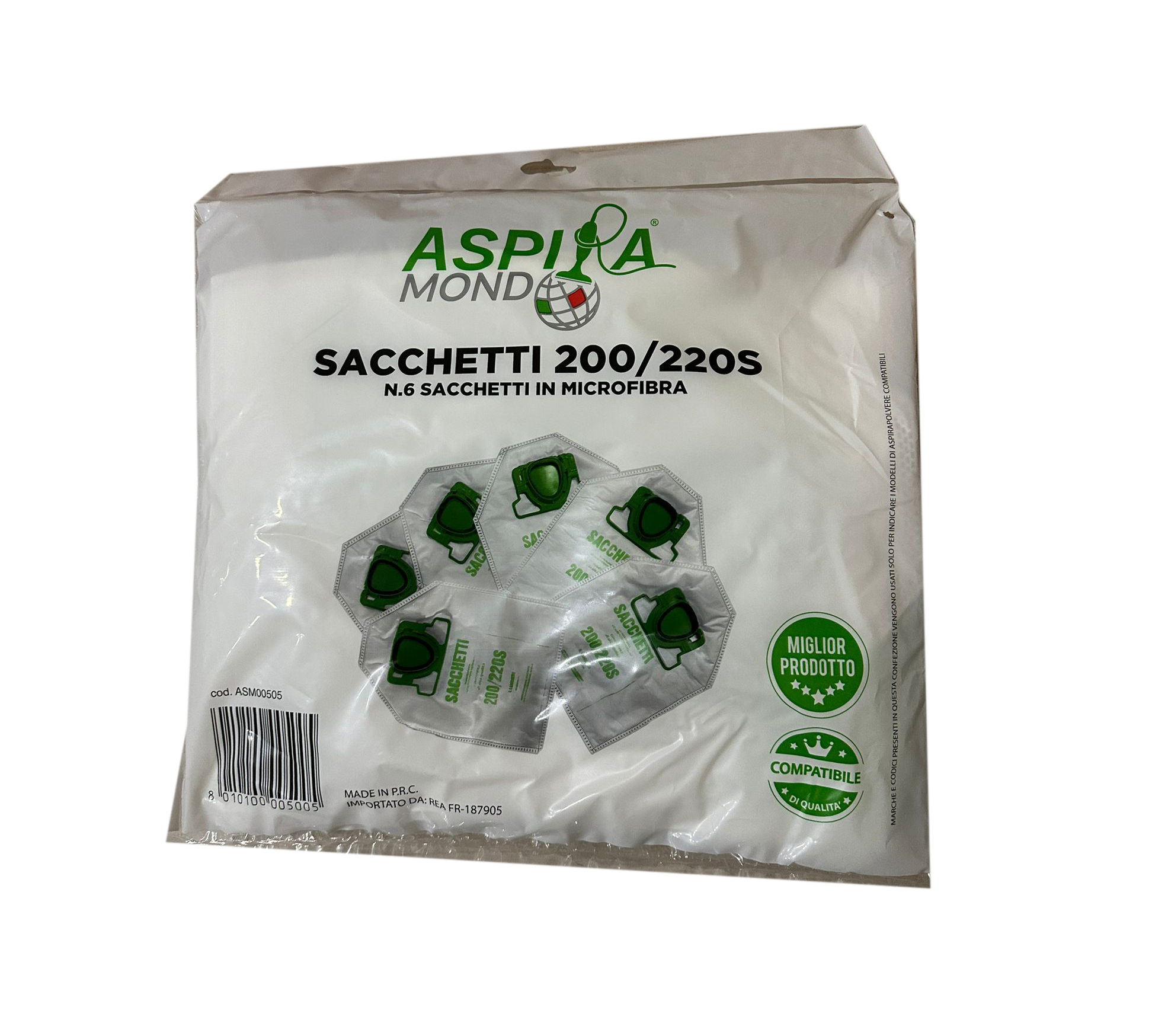 Featured image for “SACCHETTI 200/220S IN BUSTA”